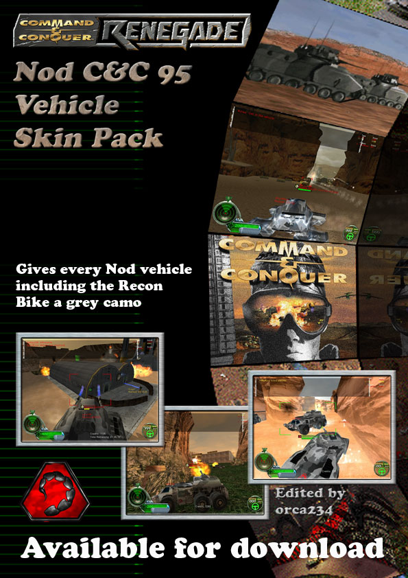 More information about "Nod C&C 95 Camouflage Vehicles Pack"