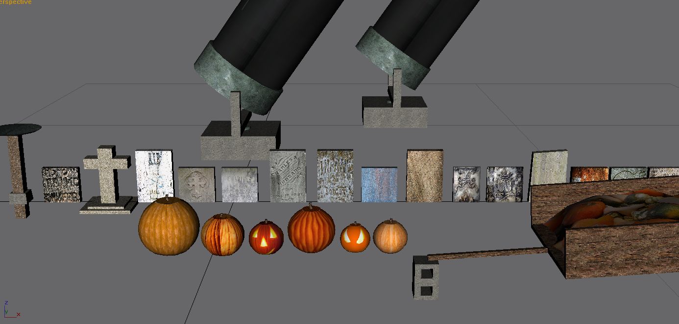 More information about "Halloween Objects"